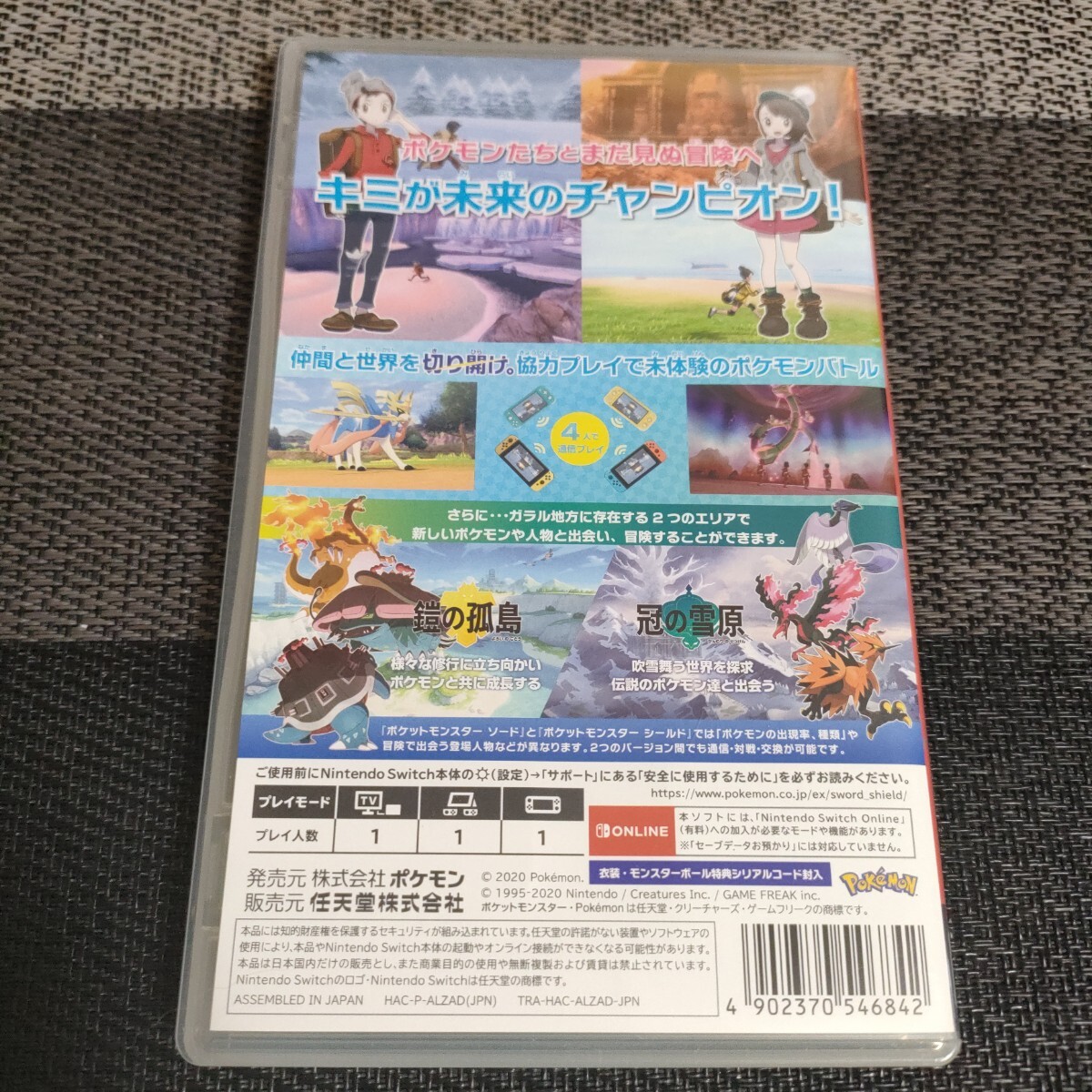 Switch】 ポケットモンスター ソード+エキスパンションパス Switch】 ポケットモンスター ソード+エキスパンションパス
