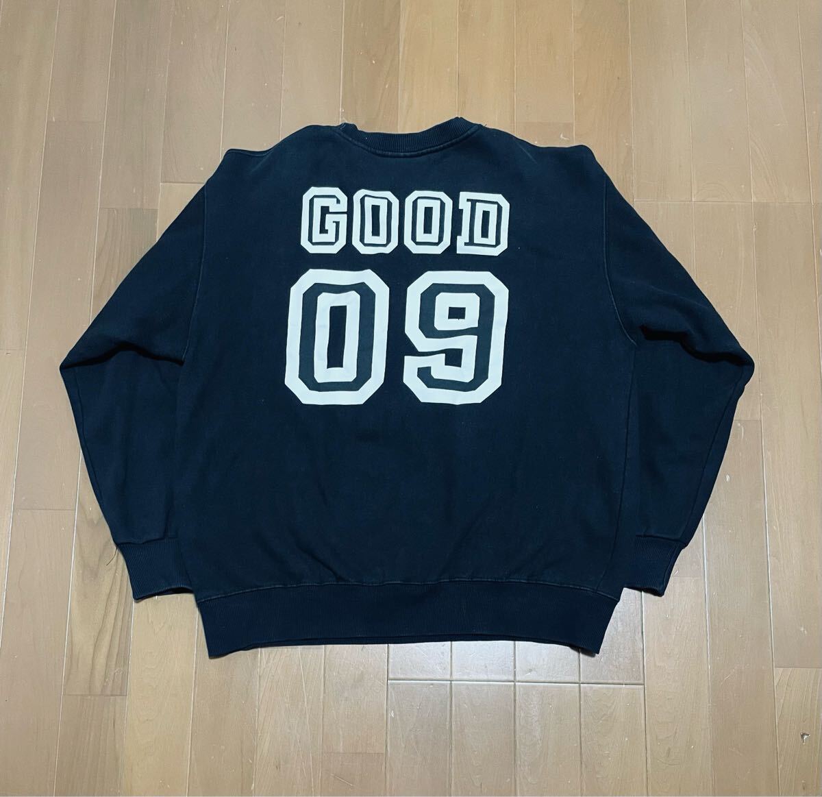 レア 90s 00s GOODENOUGH UK スウェット 黒 グッドイナフ / 裏原 レア 90s 00s GOODENOUGH UK スウェット 黒 グッドイナフ / 裏原