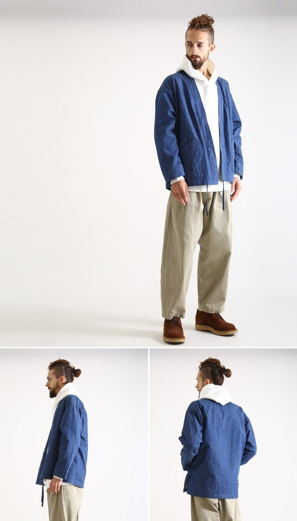 未使用品 東洋エンタープライズ GOLD ゴールド 10oz.NEP DENIM NORAGI JACKET ネップデニム 野良著 ジャケット GL13799 サイズM インディゴ