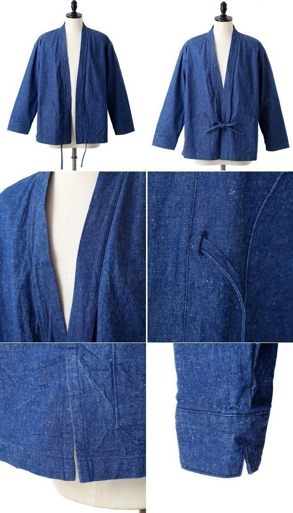 未使用品 東洋エンタープライズ GOLD ゴールド 10oz.NEP DENIM NORAGI JACKET ネップデニム 野良著 ジャケット GL13799 サイズM インディゴ