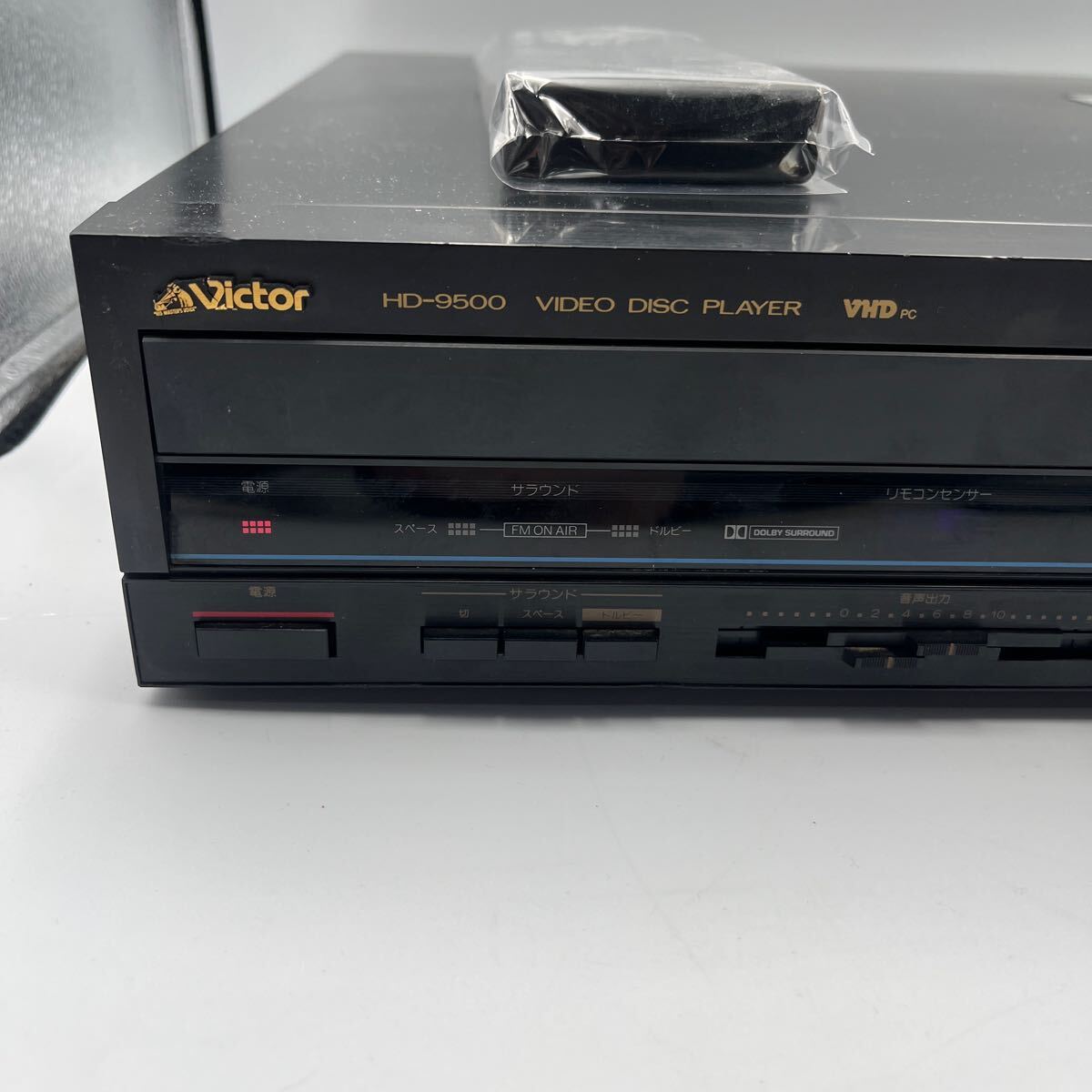 Victor ビデオ ディスク プレイヤー HD-9500 VHDプレイヤー Victor ビデオ ディスク プレイヤー HD-9500 VHDプレイヤー