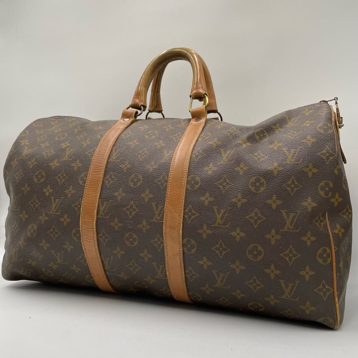 1円~ LOUIS VUITTON ルイヴィトン キーポル50 ボストンバッグ 1円~ LOUIS VUITTON ルイヴィトン キーポル50 ボストンバッグ