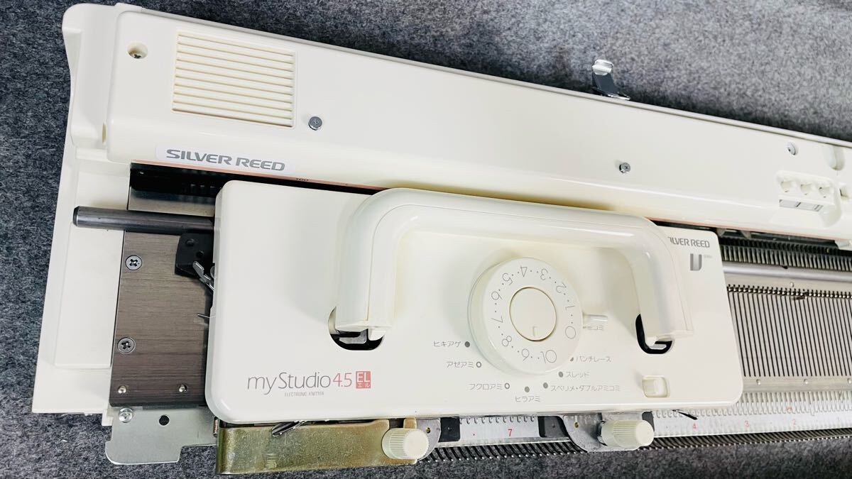 SILVER REED シルバーリード 編み機 SK 840 電子編機(P:4.5mm SILVER REED シルバーリード 編み機 SK 840 電子編機(P:4.5mm