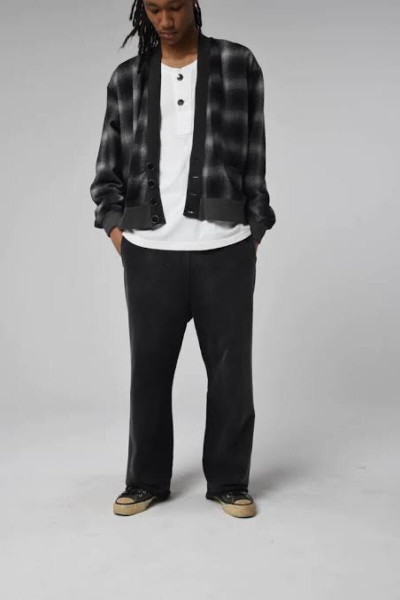 bowwow バウワウ HARD AGEING SWEAT PANTS スウェット パンツ 黒 bowwow バウワウ HARD AGEING SWEAT PANTS スウェット パンツ 黒