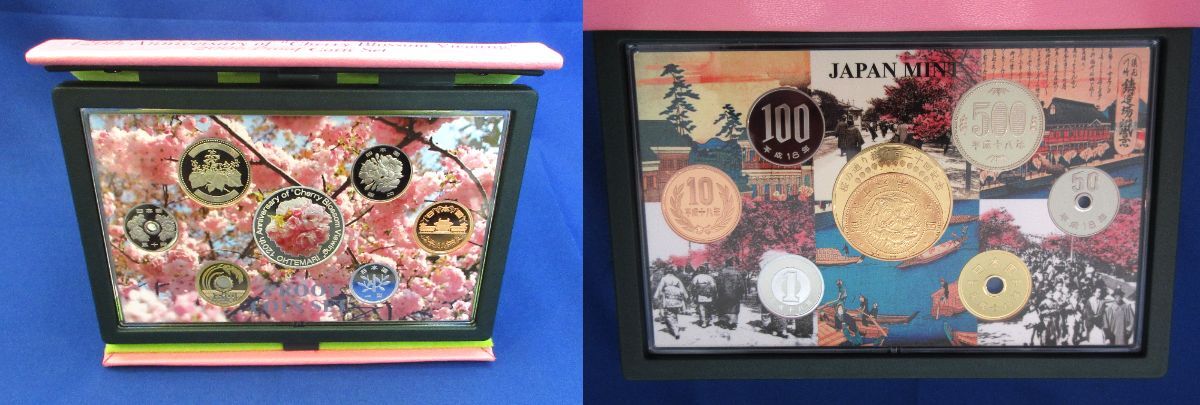 桜の通り抜け2006・2007・2013・2015・2016プルーフ貨幣セット 桜の通り抜け2006・2007・2013・2015・2016プルーフ貨幣セット