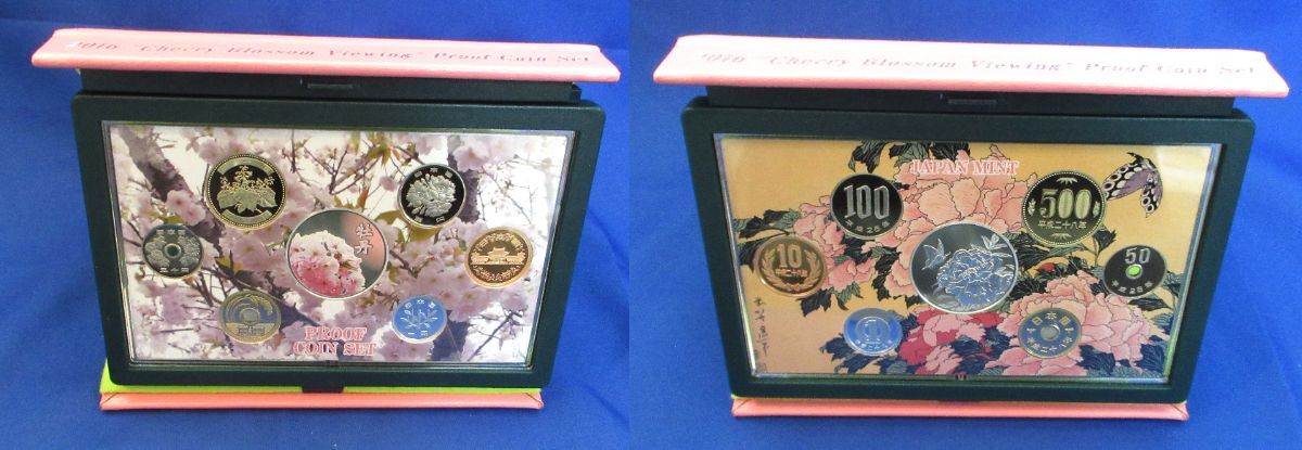 桜の通り抜け2006・2007・2013・2015・2016プルーフ貨幣セット 桜の通り抜け2006・2007・2013・2015・2016プルーフ貨幣セット