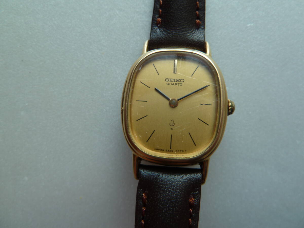 SEIKO セイコー レディース クォーツ 14K 2320-5480 電池交換 SEIKO セイコー レディース クォーツ 14K 2320-5480 電池交換