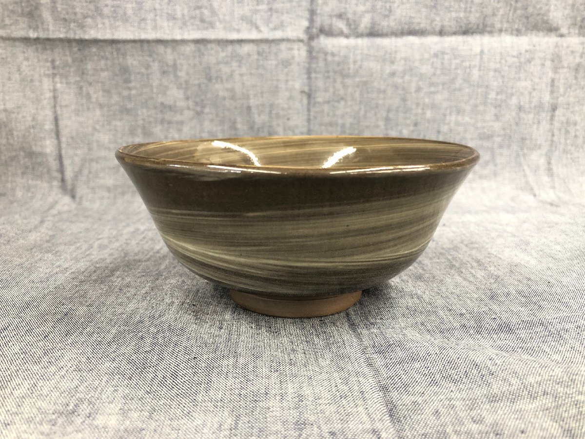 未使用品】 十三代 臥牛窯 十三代 横石臥牛 茶碗 豊瑞軒 (管理 未使用品】 十三代 臥牛窯 十三代 横石臥牛 茶碗 豊瑞軒 (管理