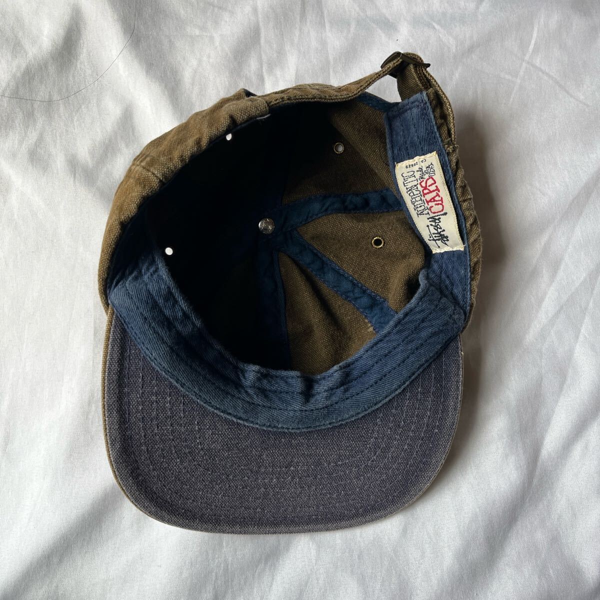 90s old stussy キャップ 白タグ ビンテージ USA製 オールド 90s old stussy キャップ 白タグ ビンテージ USA製 オールド