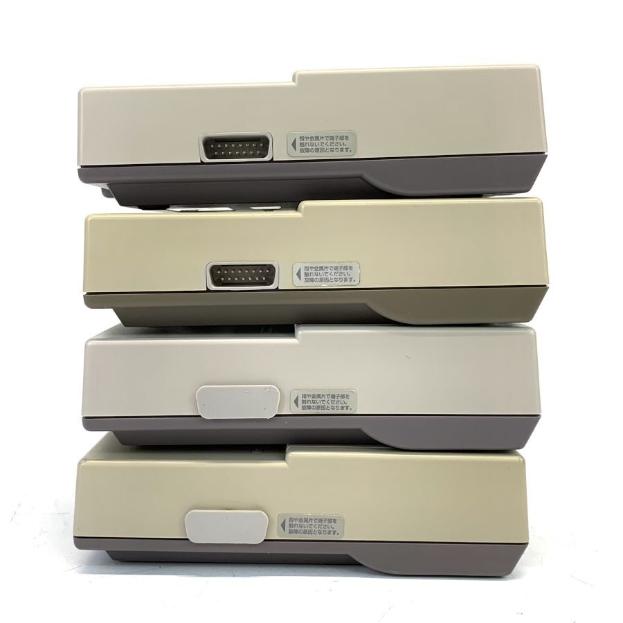 まとめ売り/4台セット】NINTENDO HVC-101 任天堂 ニュー まとめ売り/4台セット】NINTENDO HVC-101 任天堂 ニュー