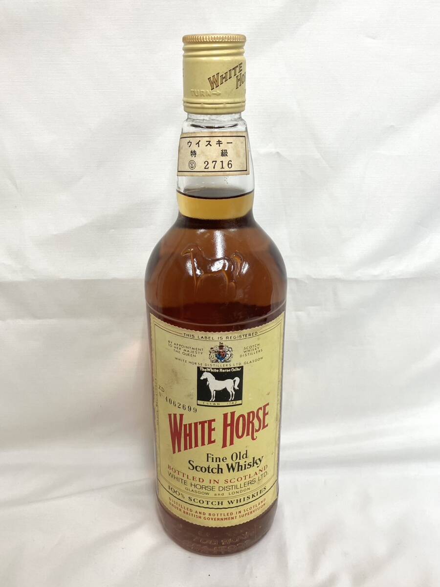 1円スタート☆ 未開栓 WHITE HORSE ホワイトホース スコッチ 1円スタート☆ 未開栓 WHITE HORSE ホワイトホース スコッチ