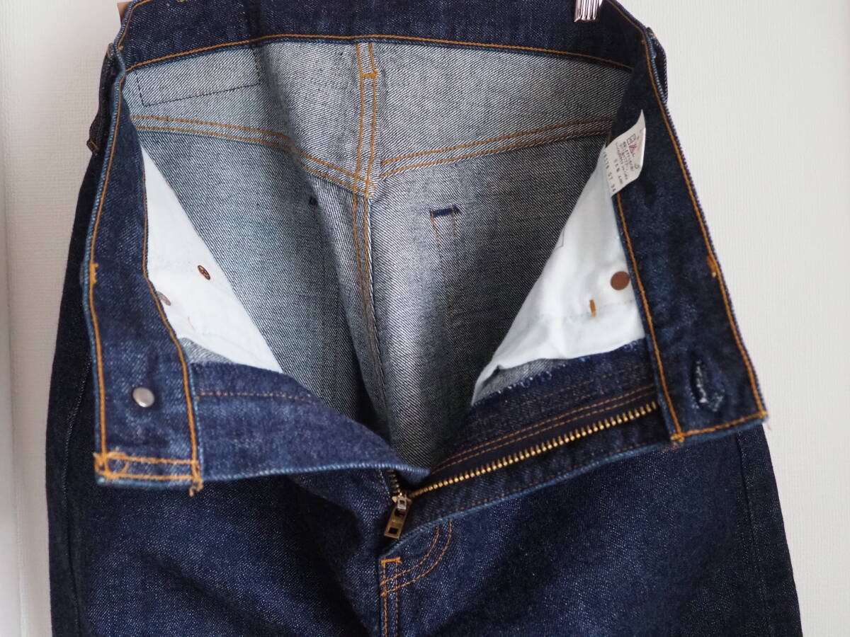 ☆復刻 LEVI'S リーバイス 502XX BIG”E デニム☆色濃い目 ☆復刻 LEVI'S リーバイス 502XX BIG”E デニム☆色濃い目