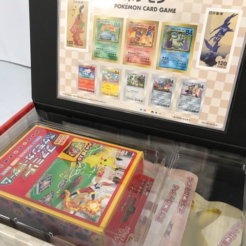 t113004 ポケモン切手BOX ポケモンカードゲーム 見返り美人・月 t113004 ポケモン切手BOX ポケモンカードゲーム 見返り美人・月