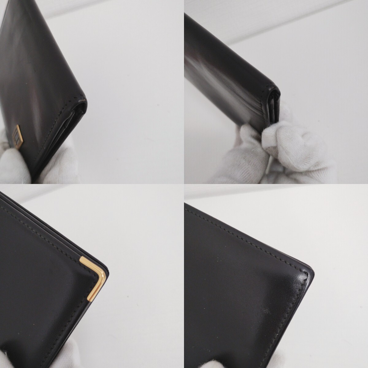 dunhill ダンヒル 名刺入れ カードケース レザー ブラック dunhill ダンヒル 名刺入れ カードケース レザー ブラック