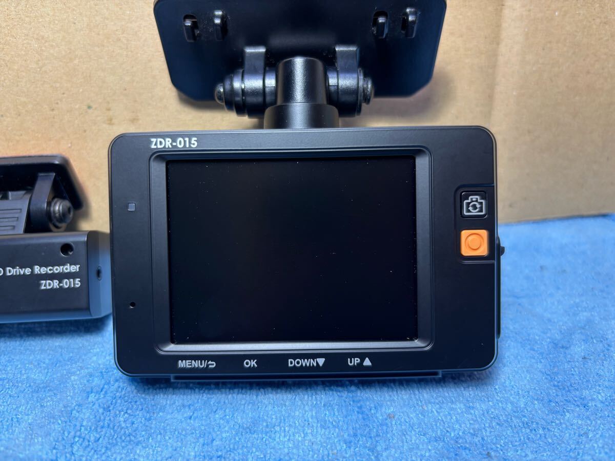 コムテック ZDR-015 COMTEC ドライブレコーダー 前後2カメラ コムテック ZDR-015 COMTEC ドライブレコーダー 前後2カメラ