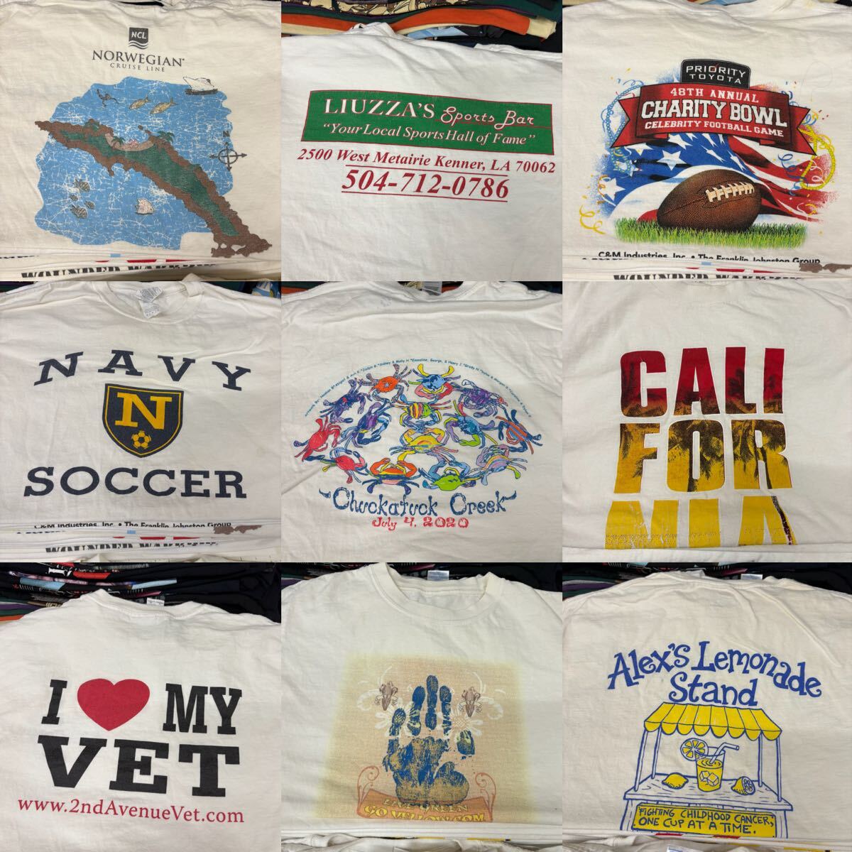 USA古着卸 まとめ売り ③メンズ白Tシャツ 100枚 ABグレード USA古着卸 まとめ売り ③メンズ白Tシャツ 100枚 ABグレード