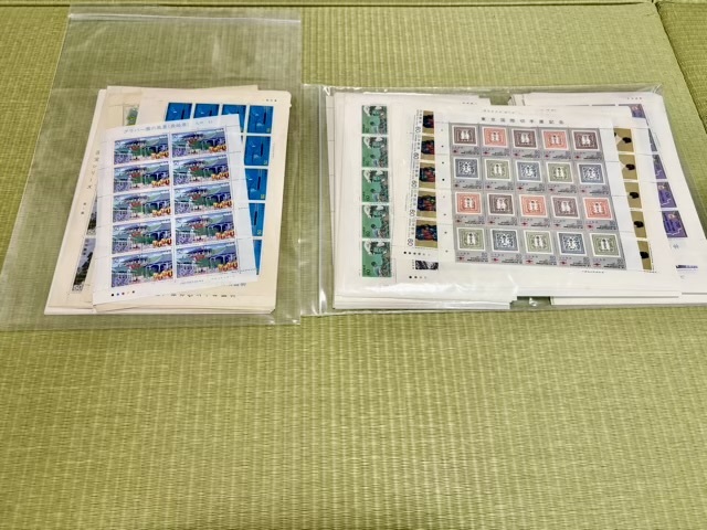 現行普通切手シート おまとめ買取いたしました！買取専門 金の