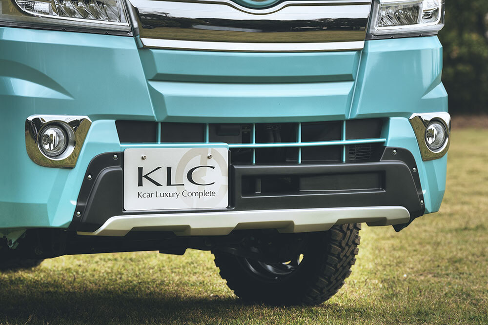 ケイエルシー ハイゼット トラック ジャンボ S500P S510P 前期 フロントアンダーガード FRP 未塗装 KLC OFFBEAT オフビート_画像1