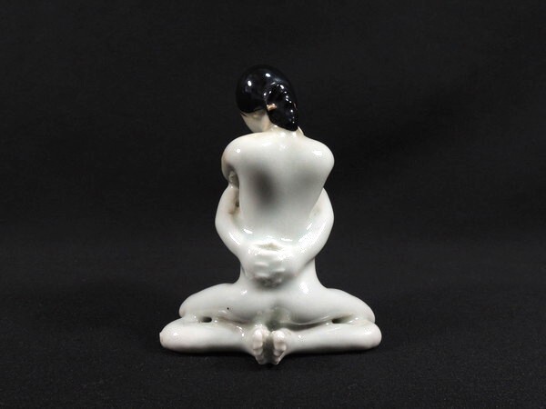 中国美術/春画人形/高:8cm/艶人形/豆人形/磁器人形/艶絵/裸婦 中国美術/春画人形/高:8cm/艶人形/豆人形/磁器人形/艶絵/裸婦