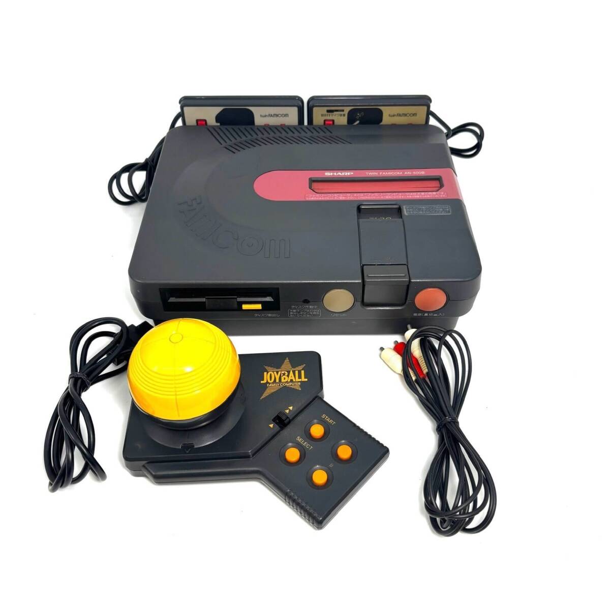 ◇ 中古品 ◇ TWIN FAMICON ツイン ファミコン AN-500B 本体 JOY