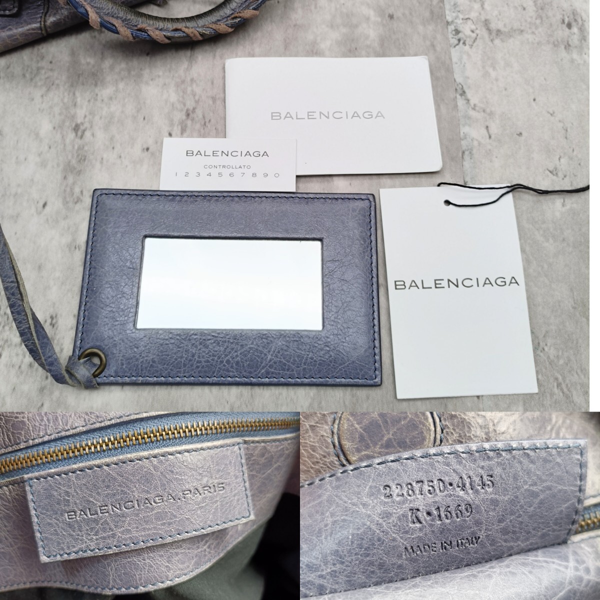 美品 希少色 BALENCIAGA バレンシアガ ザ サンデー トートバッグ 美品 希少色 BALENCIAGA バレンシアガ ザ サンデー トートバッグ