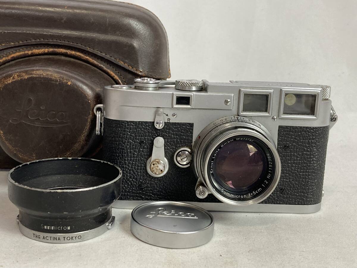 Leica ライカ M3 レンジファインダーカメラ/Summicron f=5cm 1:2 Leica ライカ M3 レンジファインダーカメラ/Summicron f=5cm 1:2