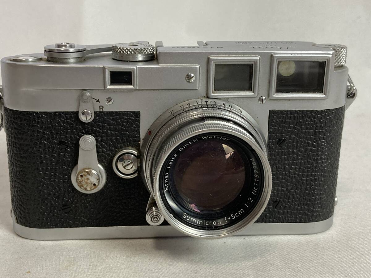Leica ライカ M3 レンジファインダーカメラ/Summicron f=5cm 1:2 Leica ライカ M3 レンジファインダーカメラ/Summicron f=5cm 1:2