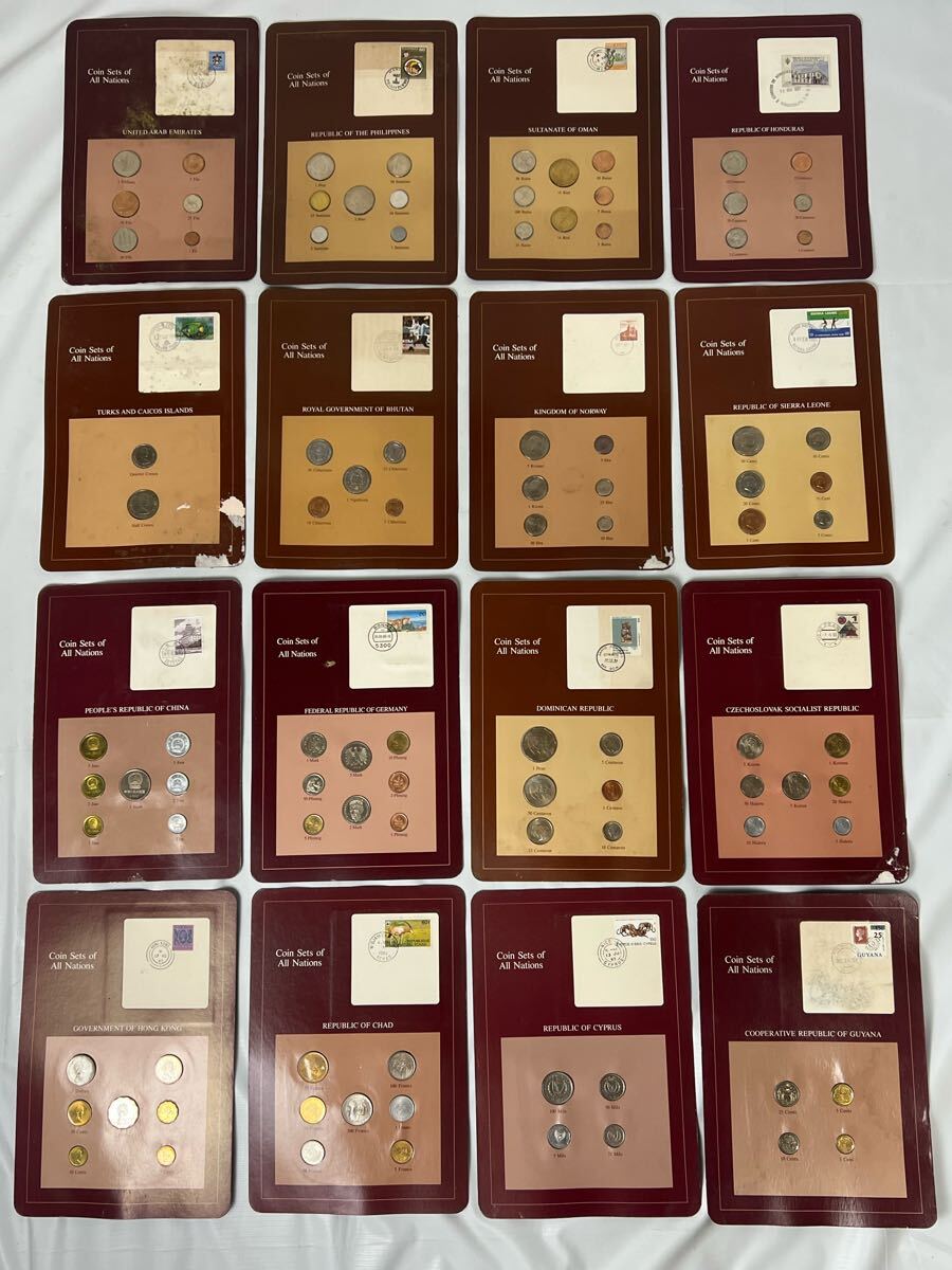Coin Sets of All Nations コインセット アメリカ カナダ 中国 Coin Sets of All Nations コインセット アメリカ カナダ 中国