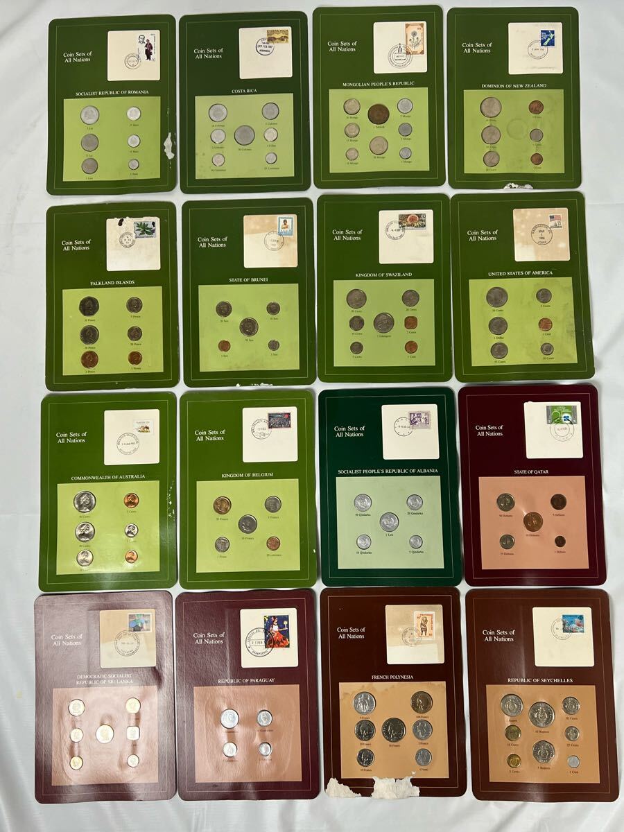 Coin Sets of All Nations コインセット アメリカ カナダ 中国 Coin Sets of All Nations コインセット アメリカ カナダ 中国