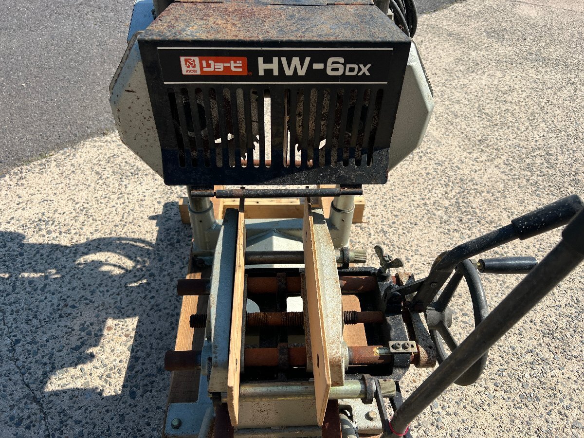 簡単にチェック済み。リョービ ホゾ取り機 HW-6DX 100v 50/60HZ 簡単にチェック済み。リョービ ホゾ取り機 HW-6DX 100v 50/60HZ