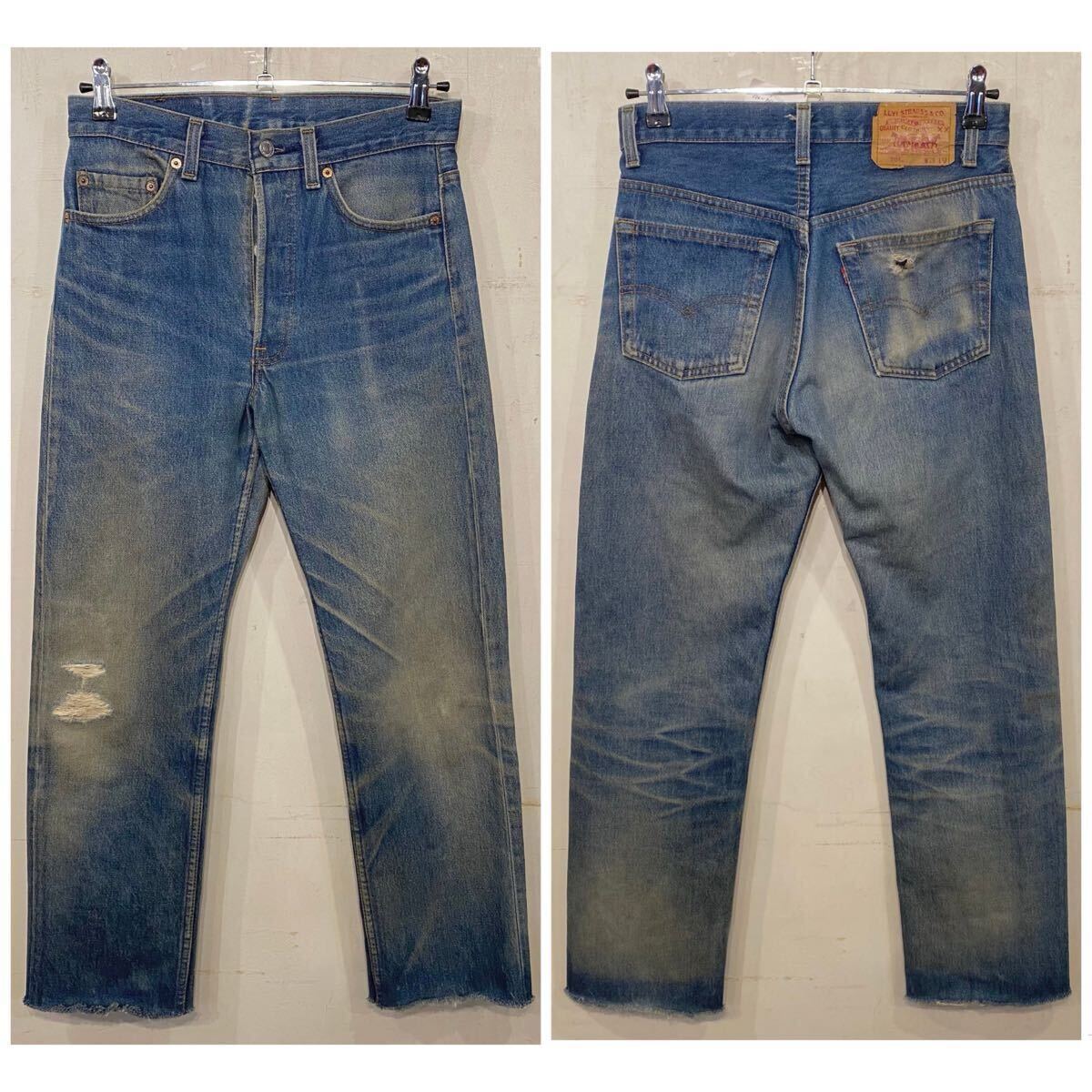 ヒゲ◎ハチノス◎ W29 USA製 Levis501 levi's リーバイス 90s ヒゲ◎ハチノス◎ W29 USA製 Levis501 levi's リーバイス 90s