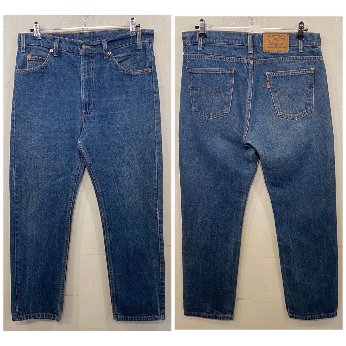 極上サイズ◎ 34 × 29.5 '95 USA製 Levis505 levi's リーバイス 極上サイズ◎ 34 × 29.5 '95 USA製 Levis505 levi's リーバイス