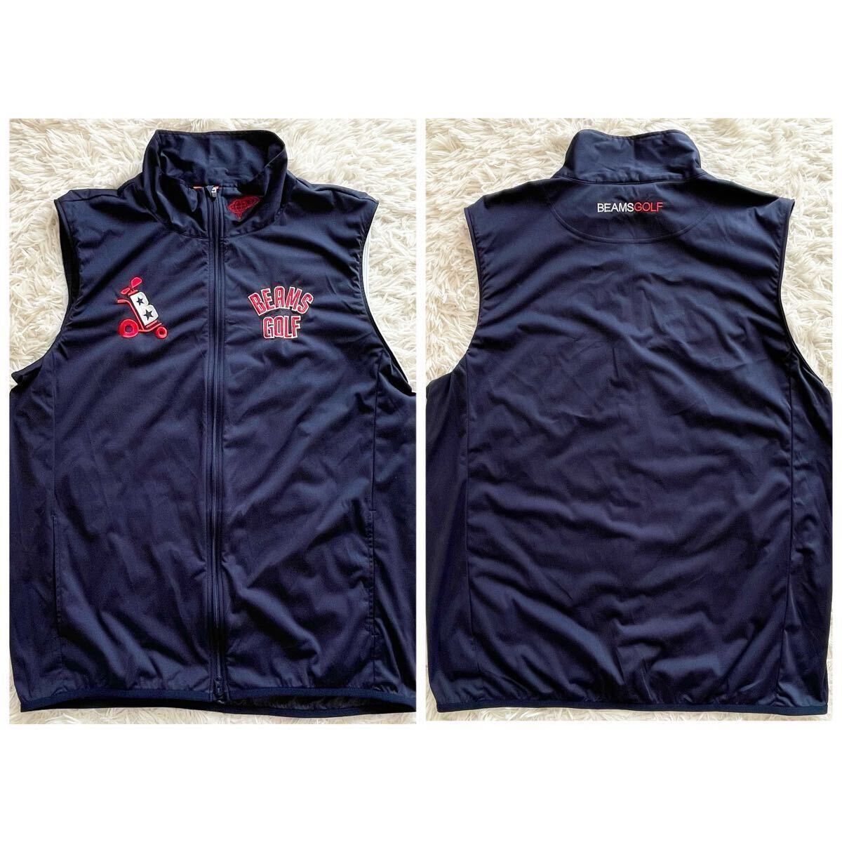 美品 XLサイズ BEAMS GOLF 近年モデル 2way ナイロンジャケット 美品 XLサイズ BEAMS GOLF 近年モデル 2way ナイロンジャケット