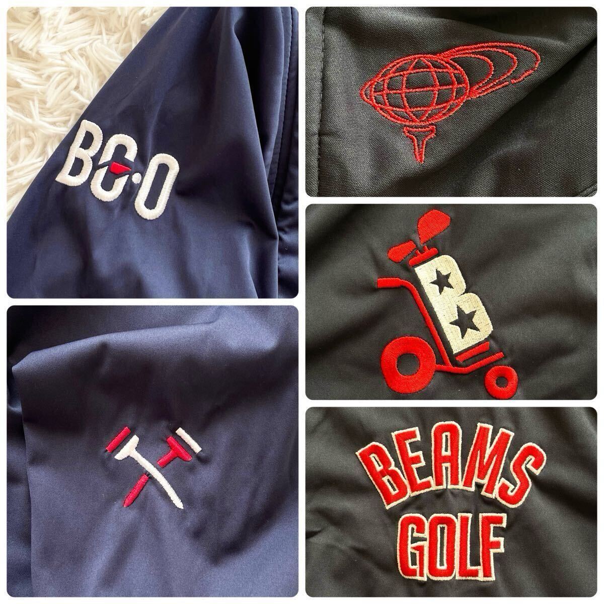 美品 XLサイズ BEAMS GOLF 近年モデル 2way ナイロンジャケット 美品 XLサイズ BEAMS GOLF 近年モデル 2way ナイロンジャケット