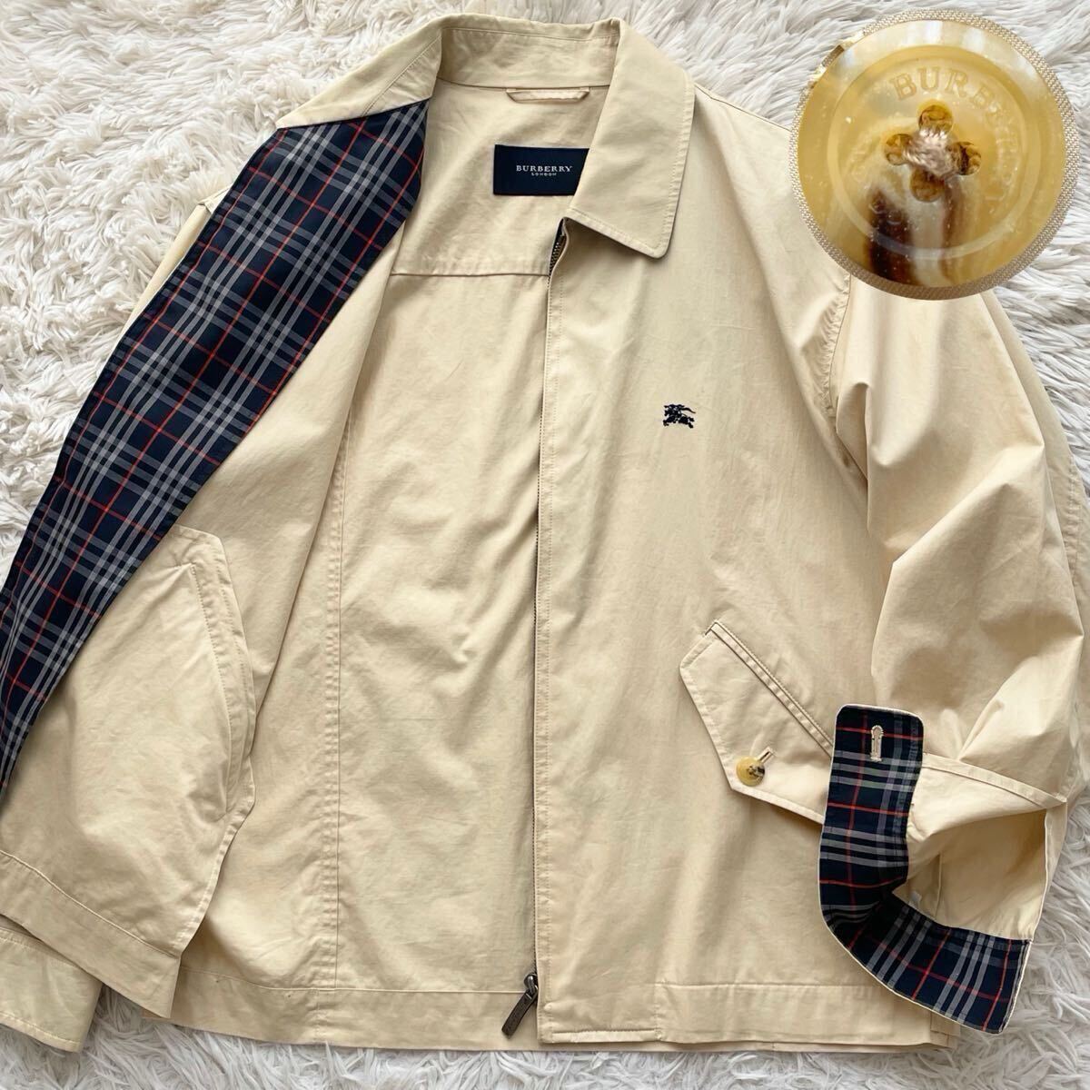 美品 BURBERRY スウィングトップ ノバチェック ハリントン 美品 BURBERRY スウィングトップ ノバチェック ハリントン