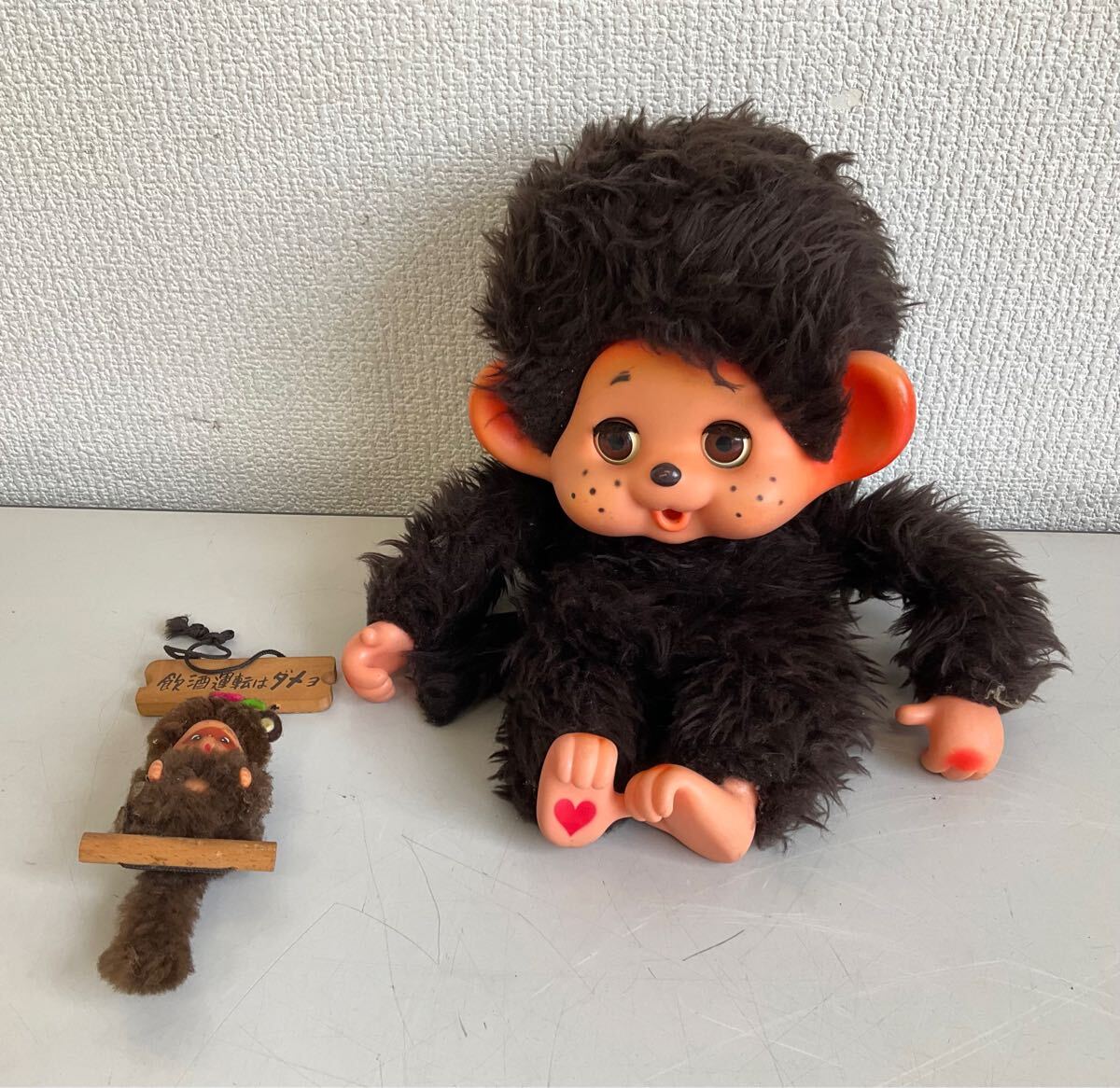 T235) モンチッチ ぬいぐるみ 当時物 昭和レトロ 人形 2体セット T235) モンチッチ ぬいぐるみ 当時物 昭和レトロ 人形 2体セット