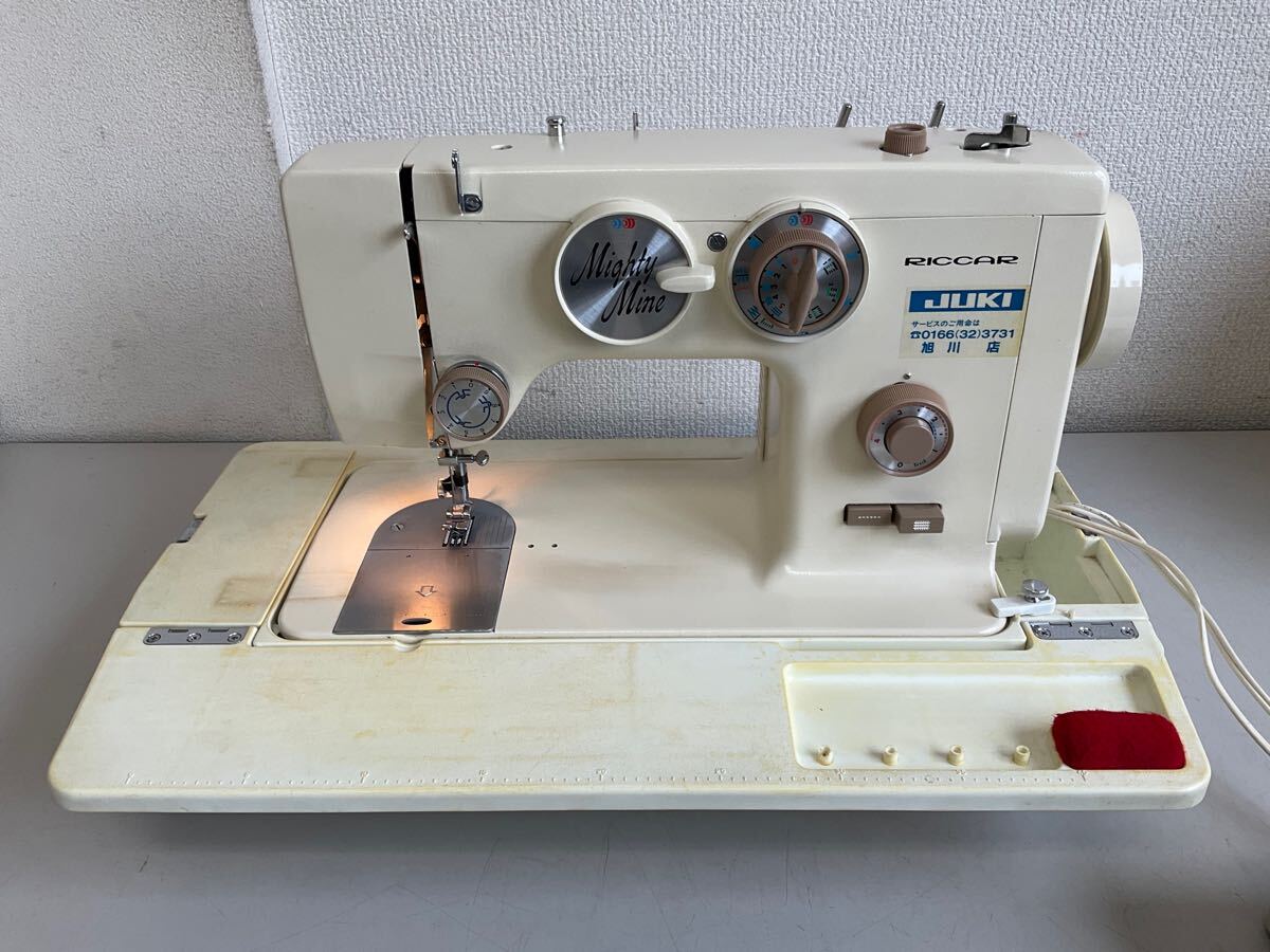 T211) RICCAR リッカー miqhty M i n e RZ-560 電動 ミシン