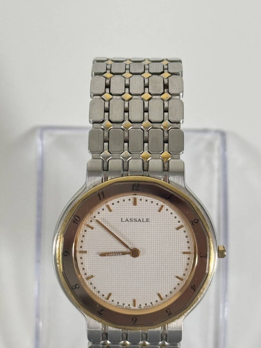 1円~ SEIKO セイコー Lassale ラサール 腕時計 クオーツ 5E20 1円~ SEIKO セイコー Lassale ラサール 腕時計 クオーツ 5E20
