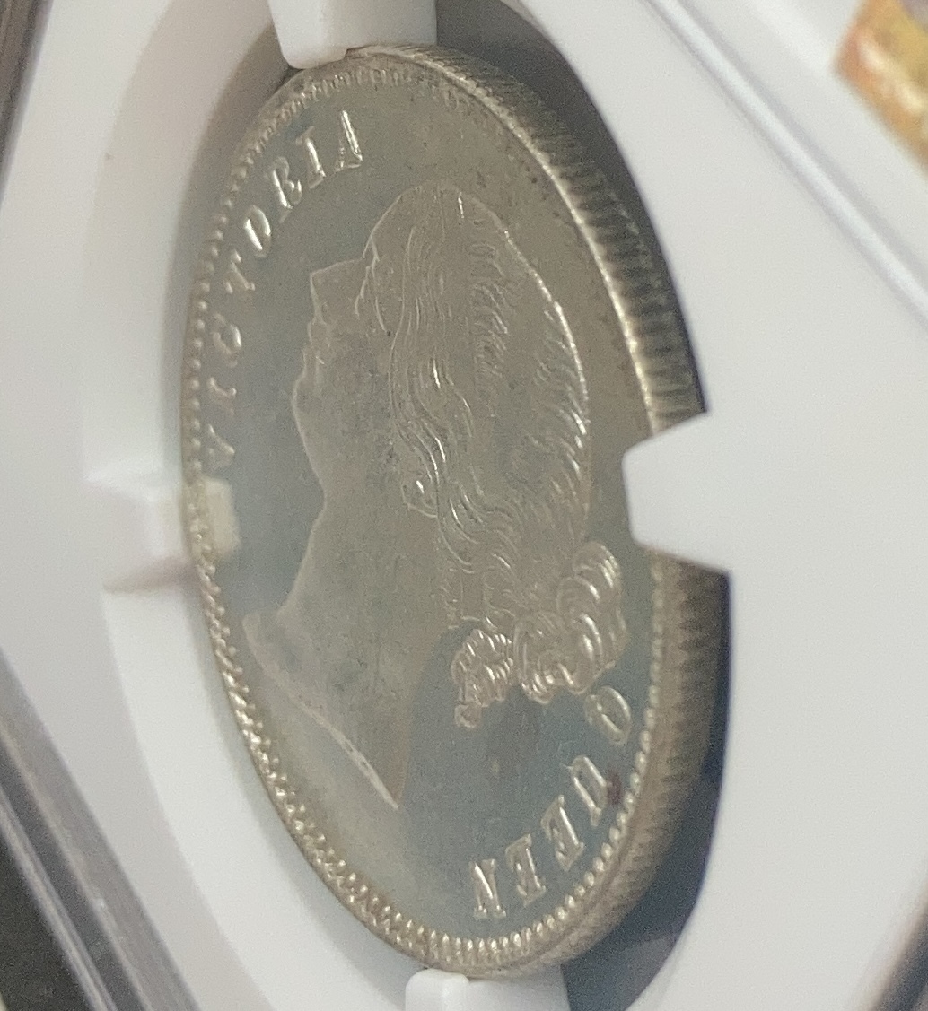 ヤングヘッド ヴィクトリア女王 高鑑定 MS63 希少 ReededEdge ヤングヘッド ヴィクトリア女王 高鑑定 MS63 希少 ReededEdge