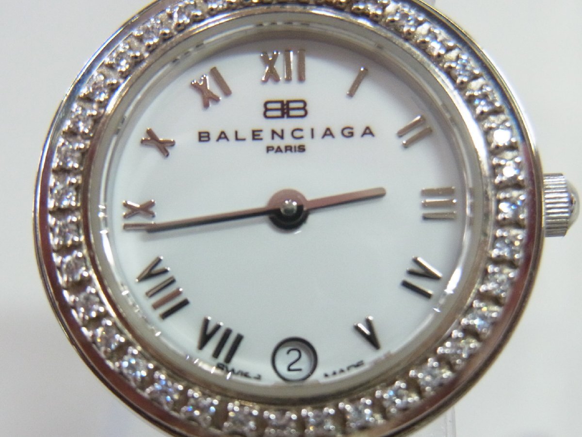 1円~【稼働】バレンシアガ BALENCIAGA BB ラインストーンベゼル 1円~【稼働】バレンシアガ BALENCIAGA BB ラインストーンベゼル