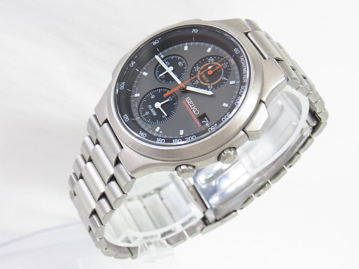 1円~【稼働】セイコー SEIKO スピードマスター クロノグラフ 1円~【稼働】セイコー SEIKO スピードマスター クロノグラフ