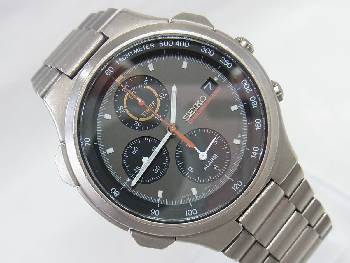 1円~【稼働】セイコー SEIKO スピードマスター クロノグラフ 1円~【稼働】セイコー SEIKO スピードマスター クロノグラフ