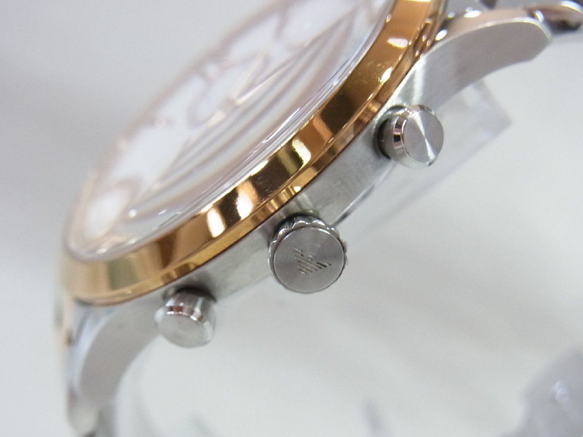 1円～【稼働】エンポリオ・アルマーニ EMPORIO ARMANI クロノ