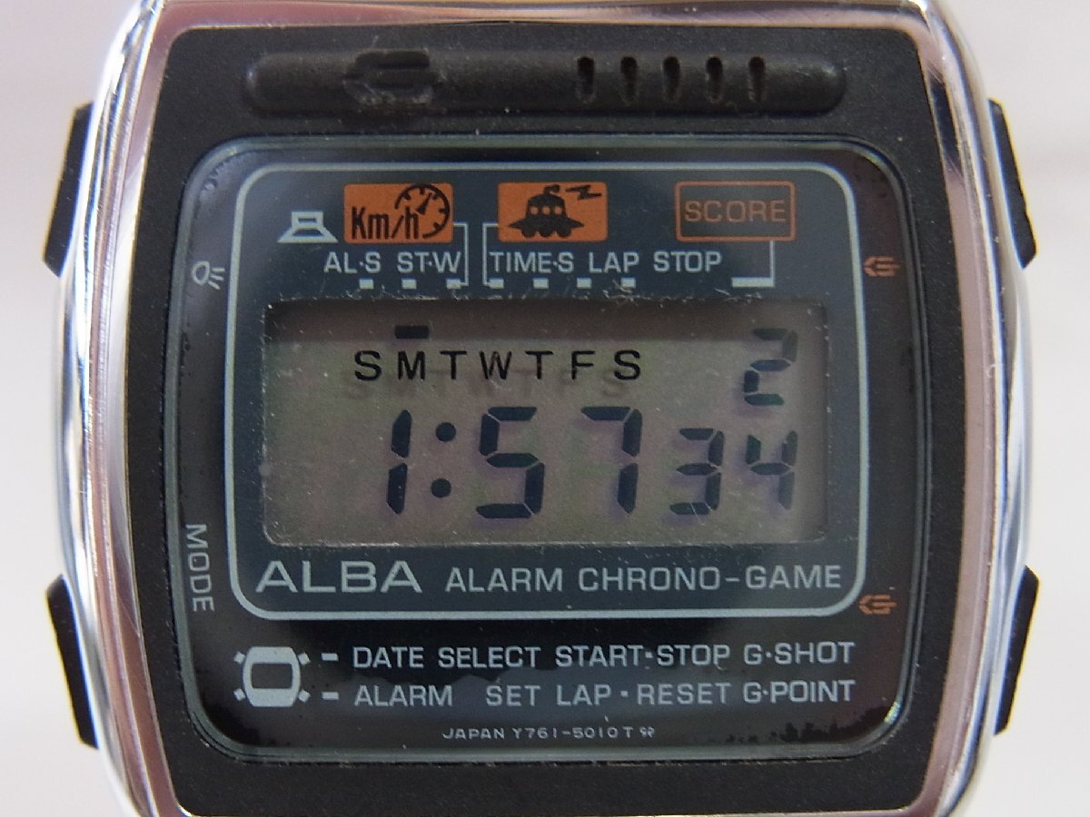 1円~【稼働ジャンク】セイコー SEIKO アルバ ALBA アラーム 1円~【稼働ジャンク】セイコー SEIKO アルバ ALBA アラーム
