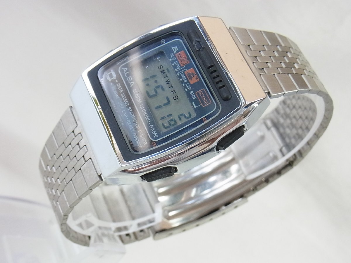 1円~【稼働ジャンク】セイコー SEIKO アルバ ALBA アラーム 1円~【稼働ジャンク】セイコー SEIKO アルバ ALBA アラーム