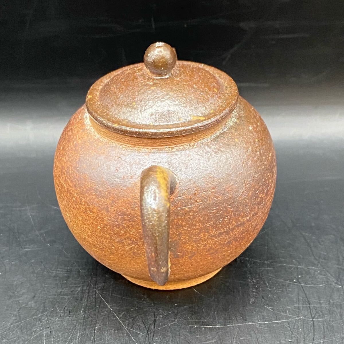 M0422706B 急須 平安春峰 煎茶道具 茶器 刻印 伝統工芸 工芸品