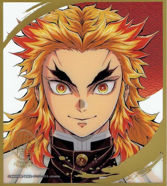 鬼滅の刃☆柱展ミニクリア色紙☆煉獄杏寿郎(コミック、アニメ 鬼滅の刃☆柱展ミニクリア色紙☆煉獄杏寿郎(コミック、アニメ