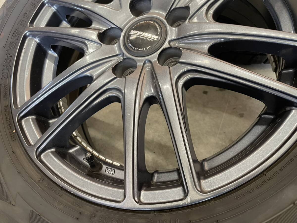 195/65R15 WAREN 15インチスタッドレス　4本　プリウス　86 BRZ _画像4