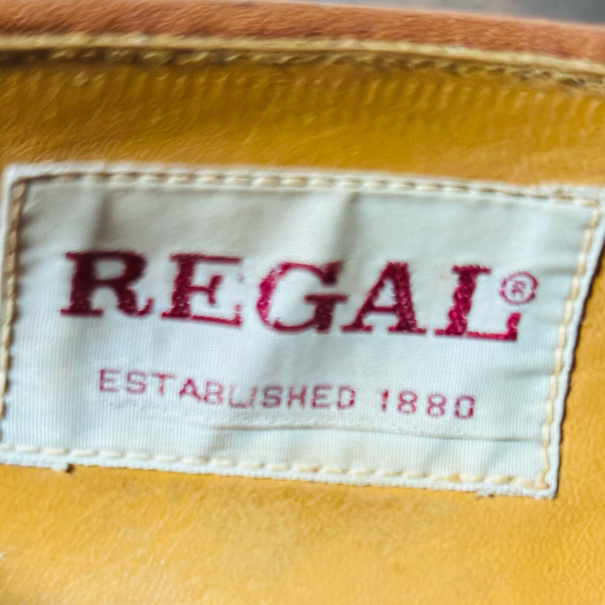 REGAL IMPERIAL GRADE リーガル インペリアルグレード 2732 ポロタッセル 茶 80年代 24.5EE 布タグ 良品