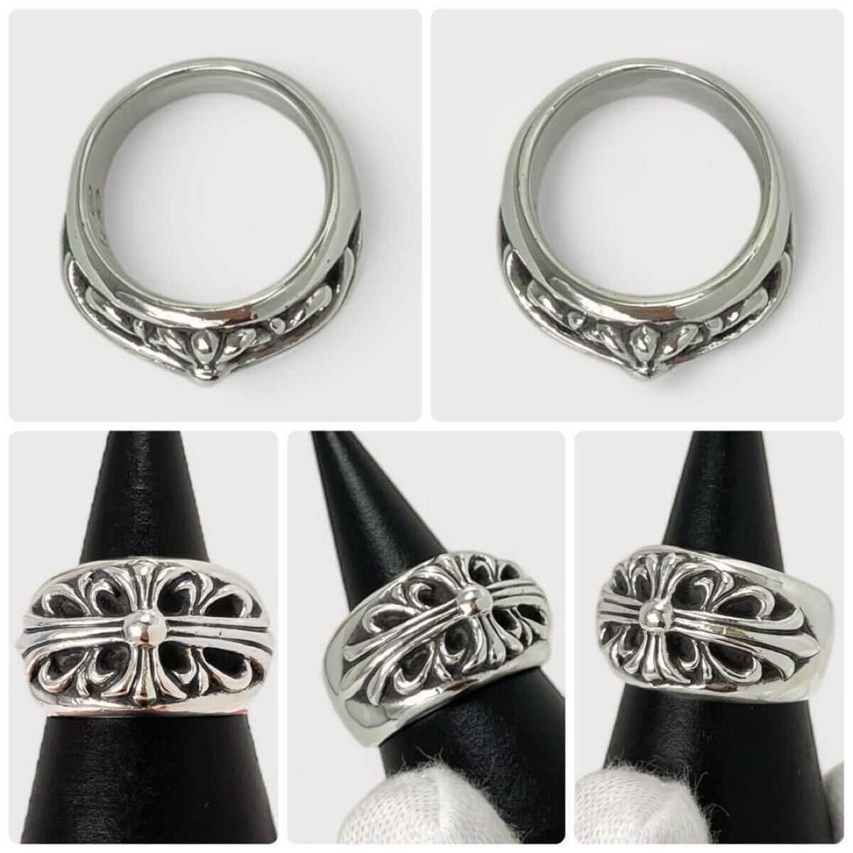 インボイス付属/美品】Chrome Hearts クロムハーツ フローラル インボイス付属/美品】Chrome Hearts クロムハーツ フローラル
